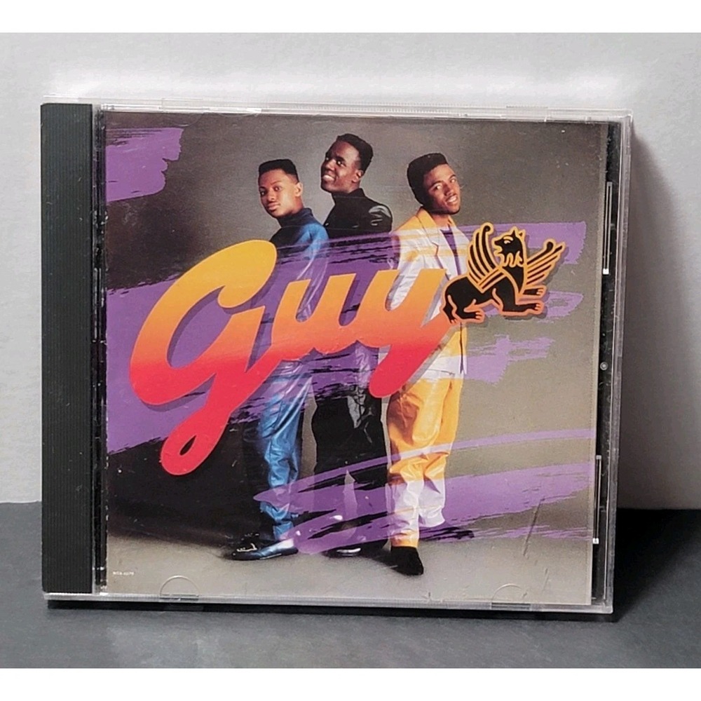 Vintage‎ 1988 "Guy" Music Cd "Grove Me" American R&B